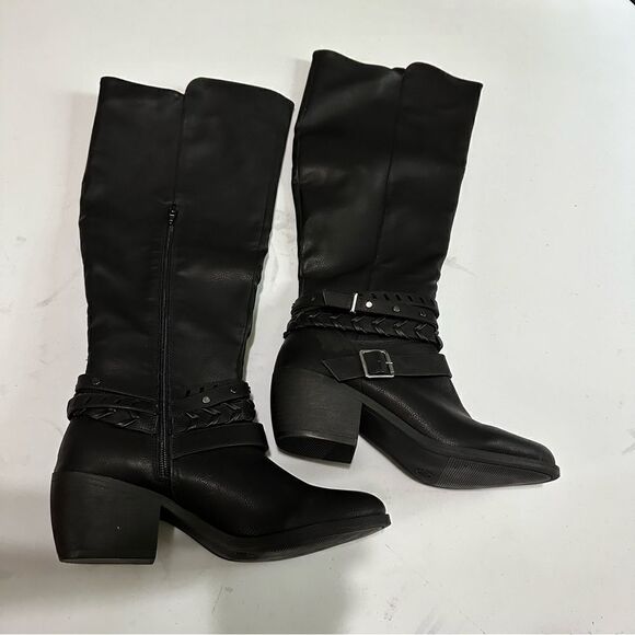 R2 Nova black boots - women’s size 7 1/2 - Picture 1 of 14